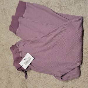Lilac don't wake me up thermal joggers